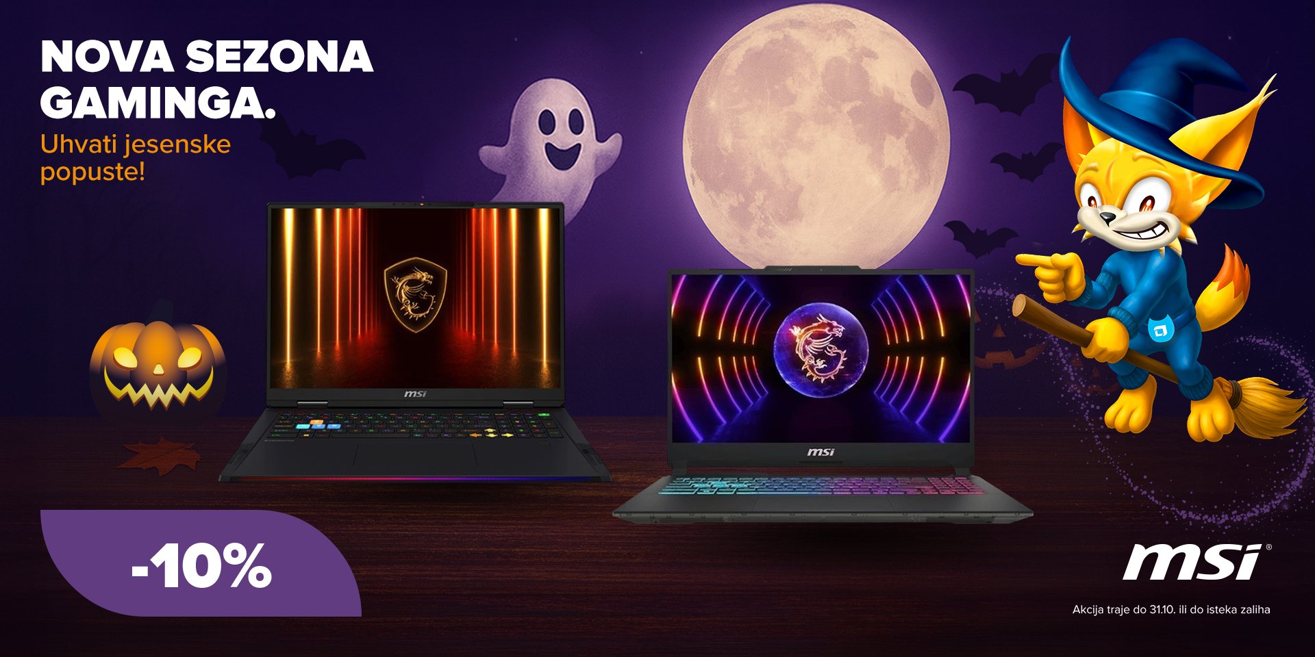 MSI promo listopad